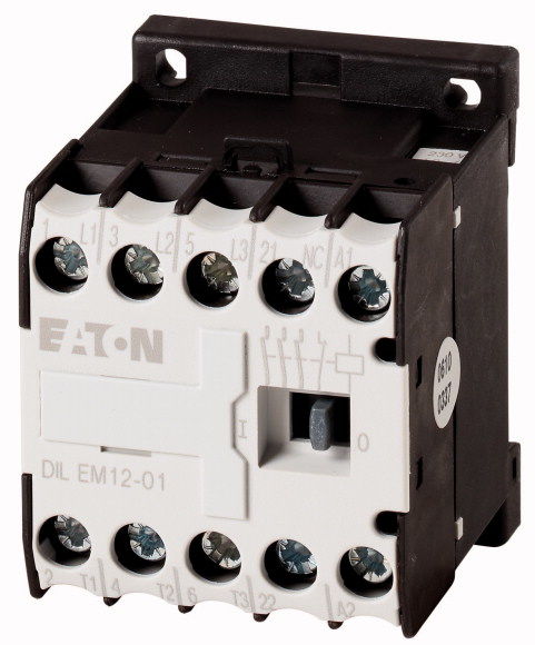 127137_DILEM12-01-G(24VDC)_Миниконтактор 12А, управл. 24V DC, Eaton