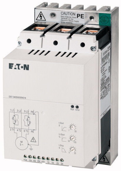 DS7-340SX055N0-N Устройство плавного пуска 55А 30 кВт, 24V AC/DC Eaton