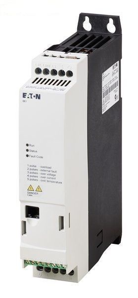 DE1-341D3FN-N20N Преобразователь частоты 400В 1,3A 0,37кВт, IP20 Eaton