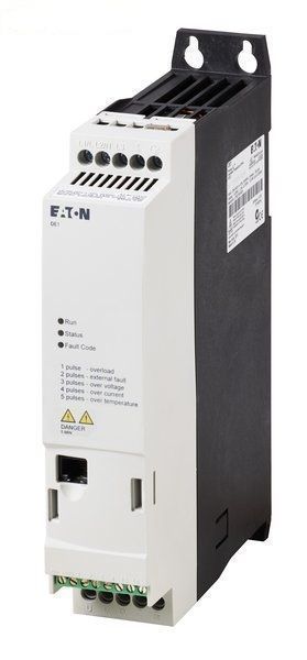 DE1-342D1FN-N20N Преобразователь частоты 400В 2,1A 0,75кВт, IP20 Eaton