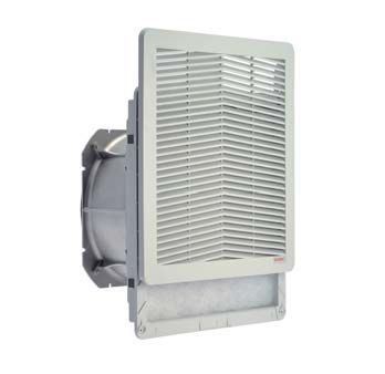Вентилятор DKC c решёткой и фильтром, 45/50 м3/час, 230В AC R5KV12230
